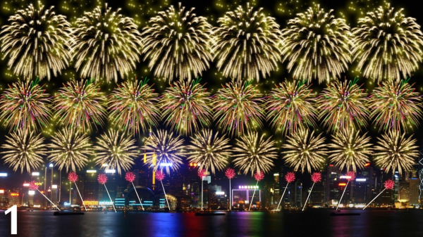 初二煙花2026「第一幕︰駿馬啟程」(圖片由馬會提供)