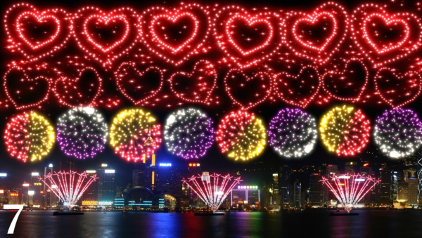 初二煙花2026「第七幕︰同創未來」（圖片由馬會提供）