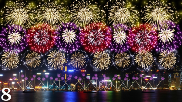 初二煙花2026「第八幕︰馬到功成」（圖片由馬會提供）