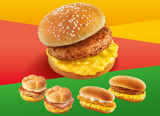 大家樂$100歎5份滑蛋漢堡早餐！$20份任揀8款漢堡 加配米粉/扭扭粉/飲品 (附購買教學)