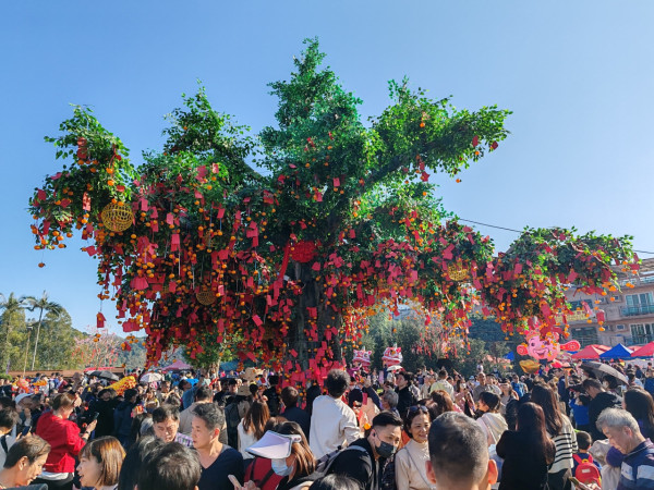 （圖片來源︰FB@香港許願節 Hong Kong Well-Wishing Festival）