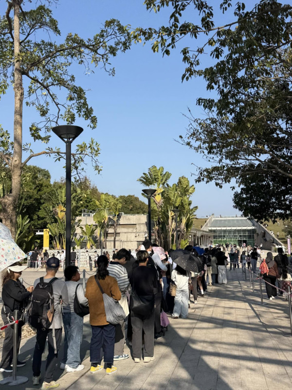 天水圍濕地公園淪陷！來回4小時只為睇落羽松：網民直擊超長人龍排隊進場　未夠4點已截龍