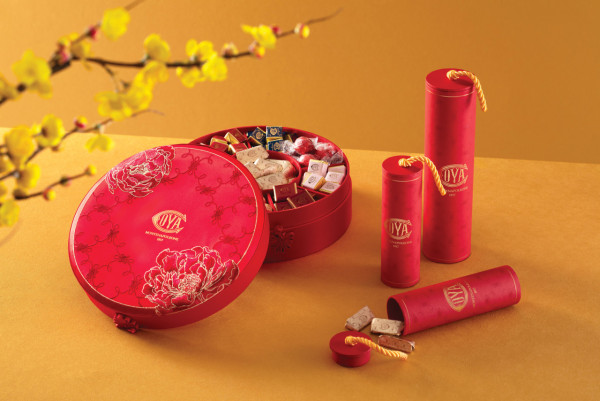 COVA 新年富貴牡丹賀歲禮盒系列 經典朱古力/賀年糕點禮盒 新年禮籃早鳥88折優惠