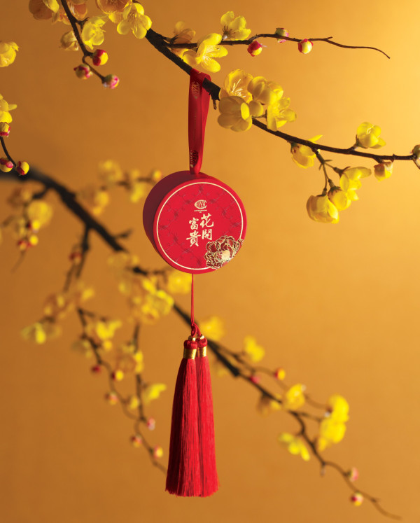 COVA 新年富貴牡丹賀歲禮盒系列 經典朱古力/賀年糕點禮盒 新年禮籃早鳥88折優惠