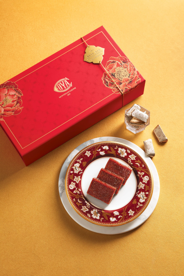 COVA 新年富貴牡丹賀歲禮盒系列 經典朱古力/賀年糕點禮盒 新年禮籃早鳥88折優惠