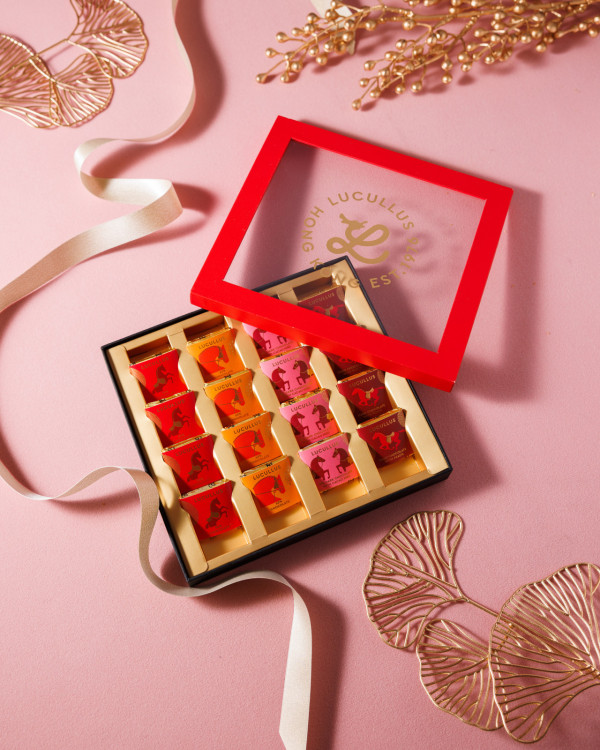 LUCULLUS龍島 駿馬賀歲系列禮盒 全新口味朱古力/曲奇/蝴蝶酥 會員訂購享九折優惠