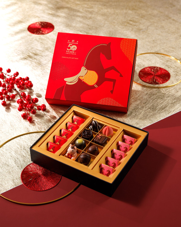 LUCULLUS龍島 駿馬賀歲系列禮盒 全新口味朱古力/曲奇/蝴蝶酥 會員訂購享九折優惠