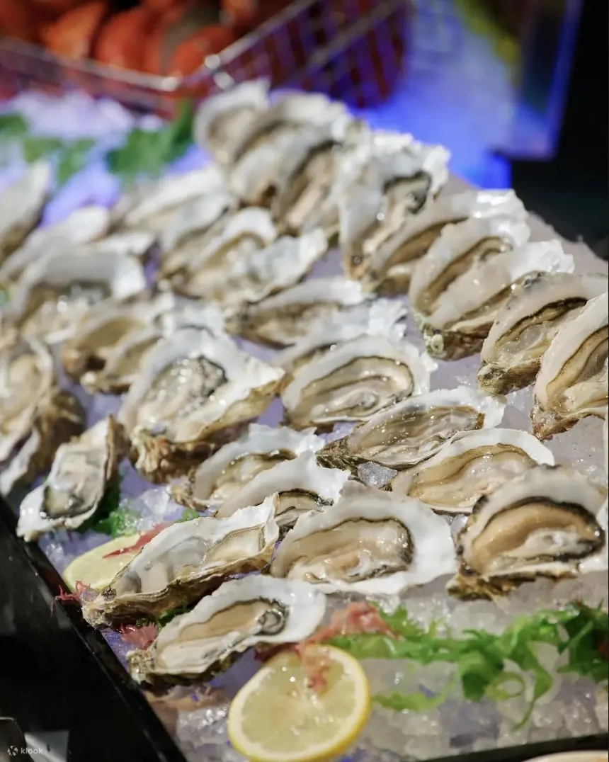 尖沙咀W酒店自助餐買一送一！送海味燉湯！4小時任食生蠔/藍青口/麵包蟹/即烤美食/芝士焗海鮮！