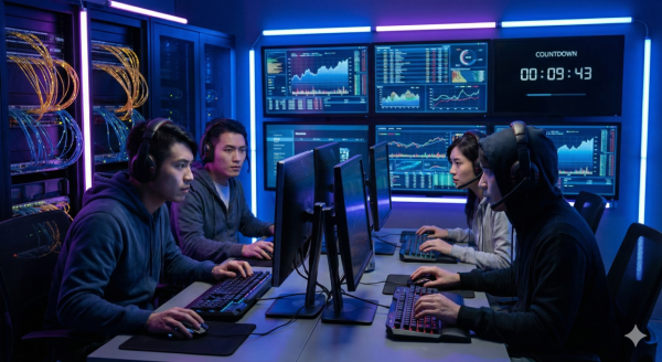 小紅書代辦宣傳搶換證電子籌 200台電腦「物理外掛」黑科技 網民熱議：生意好啊！