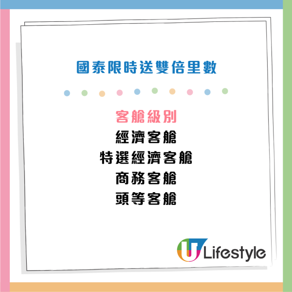 機票優惠｜國泰機票突發送雙倍里數！來回連稅$1,611起飛日/韓/台/泰熱門航點！