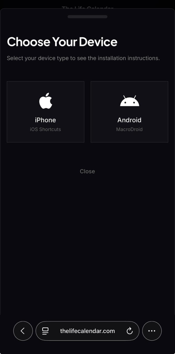 人生仲剩幾多電？實測免費「生命日曆」工具 3 步設定 iPhone、Android都用得【附設定教學】