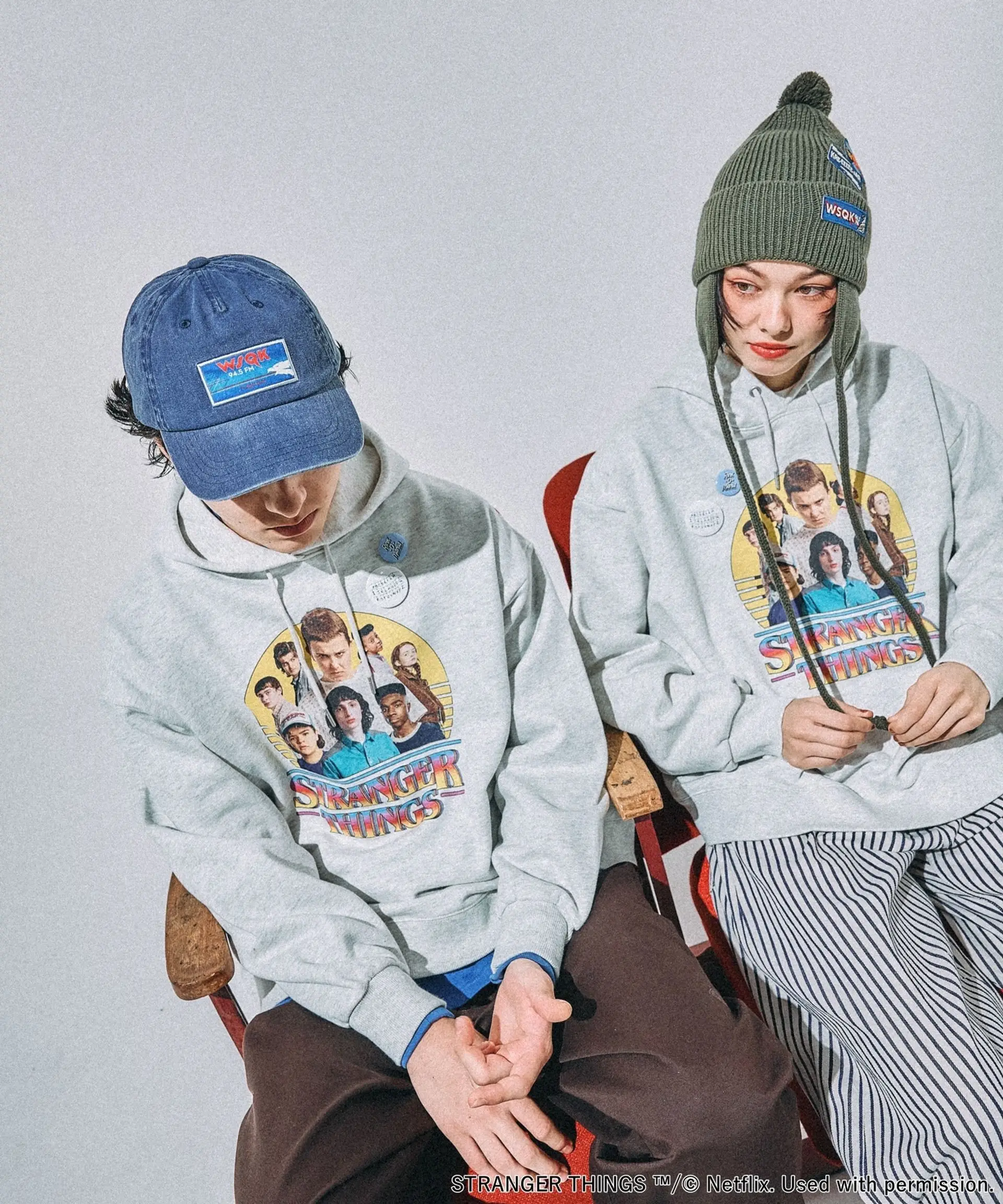 《Stranger Things》X niko and...第二彈新品上架！美式復古衛衣/牛仔褸/小袋掛飾$69起