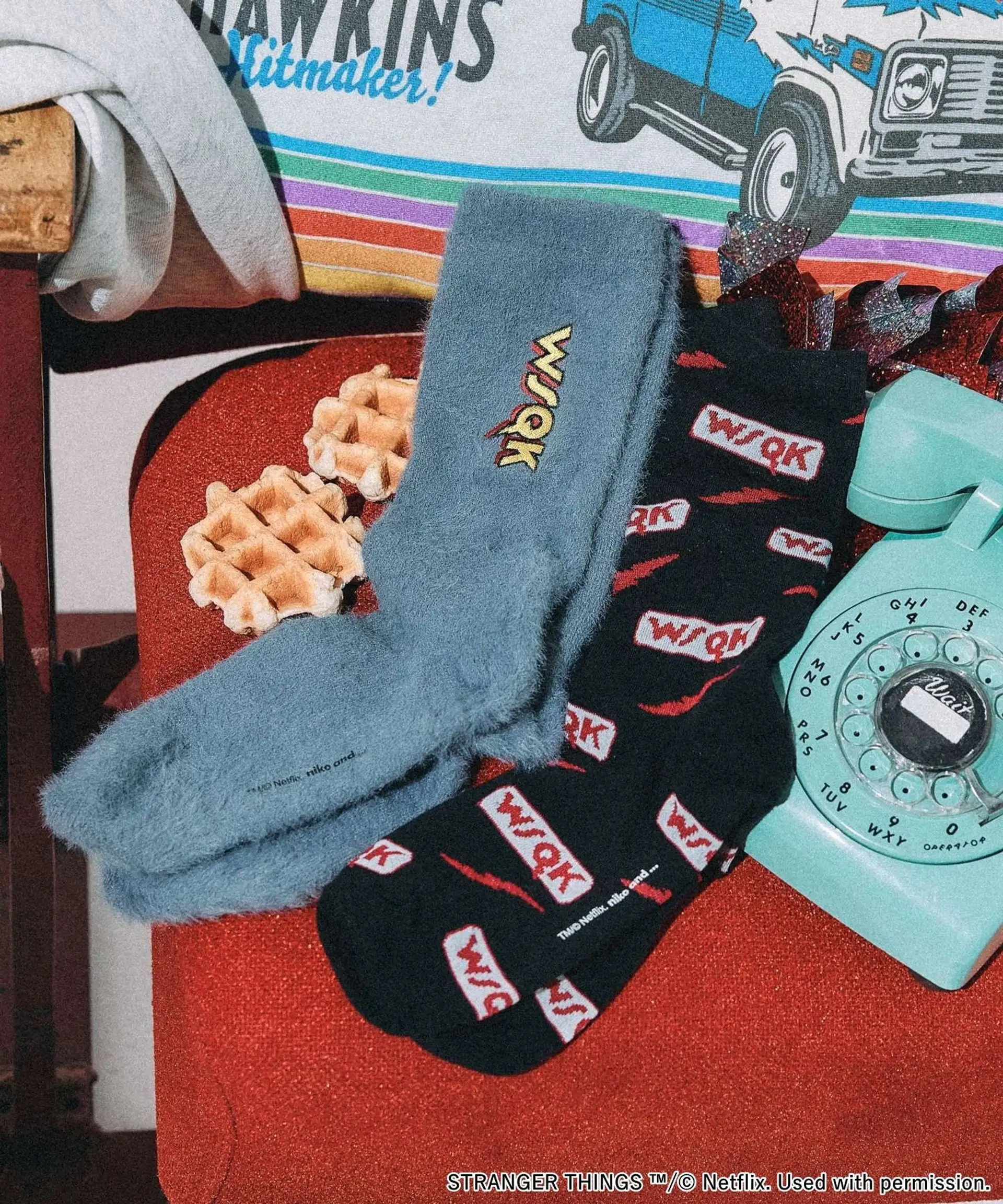 《Stranger Things》X niko and...第二彈新品上架！美式復古衛衣/牛仔褸/小袋掛飾$69起