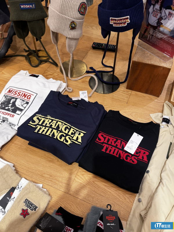 《Stranger Things》X niko and...第二彈新品上架！美式復古衛衣/牛仔褸/小袋掛飾$69起