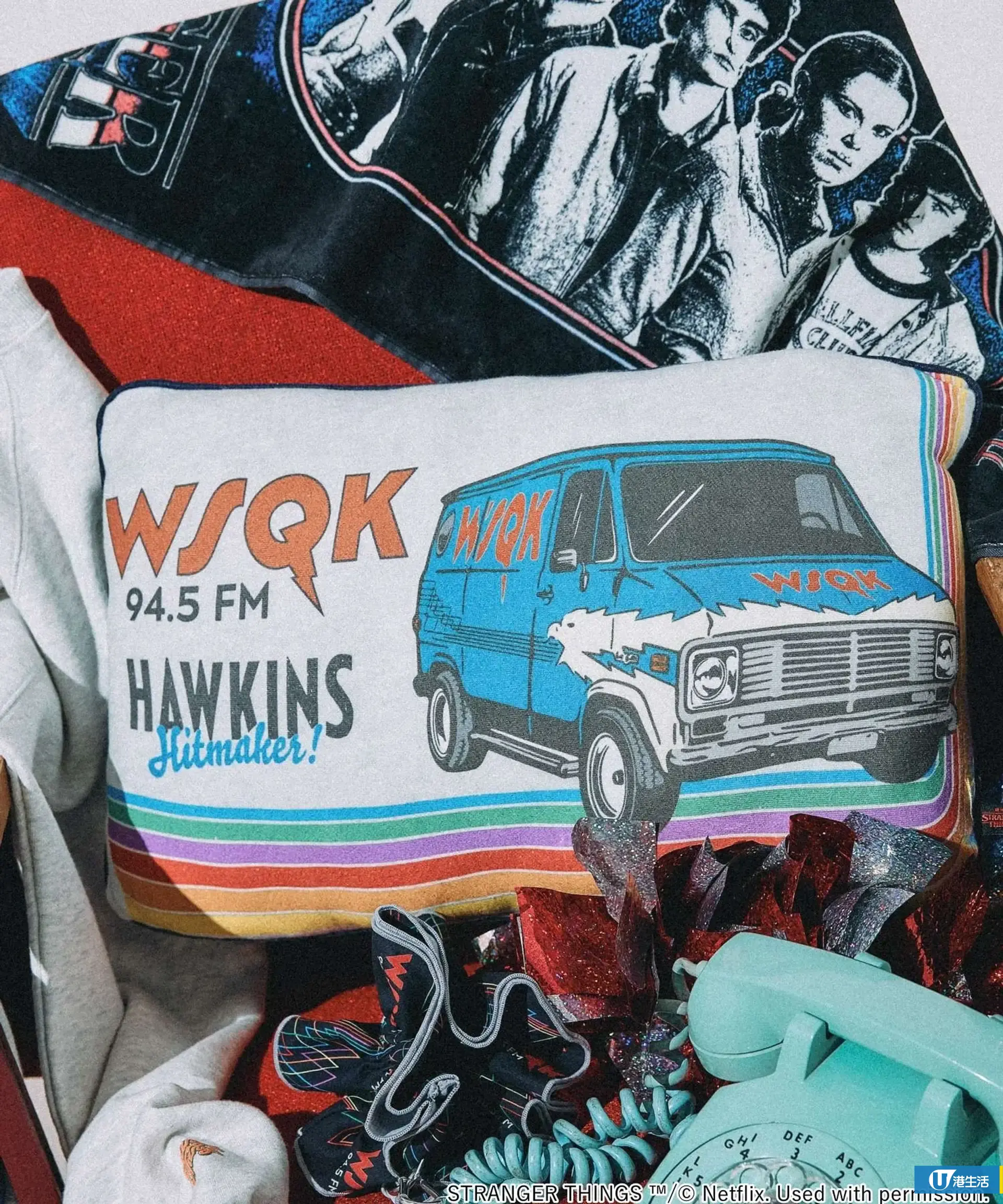 《Stranger Things》X niko and...第二彈新品上架！美式復古衛衣/牛仔褸/小袋掛飾$69起