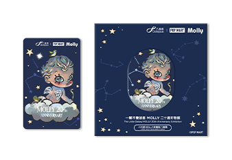 全新小天使MOLLY珍藏版八達通！拍卡會亮燈 附預訂方法！太平山頂期間限定MOLLY展 免費製專屬星願賀卡！