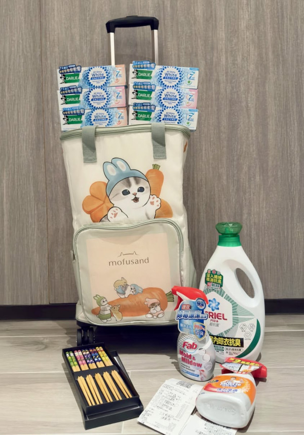 屈臣氏買牙膏送$803.6豐富禮品 mofusand保溫購物車/李錦記金醬油/蠔皇極品鮑魚/威猛先生強力去霉劑/原箱倩絲卷紙