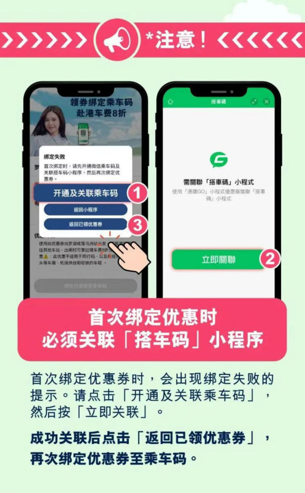 港鐵跨境乘車優惠8折！WeChat Pay HK派優惠券 羅湖/落馬洲返港適用！附4步領取+綁定教學