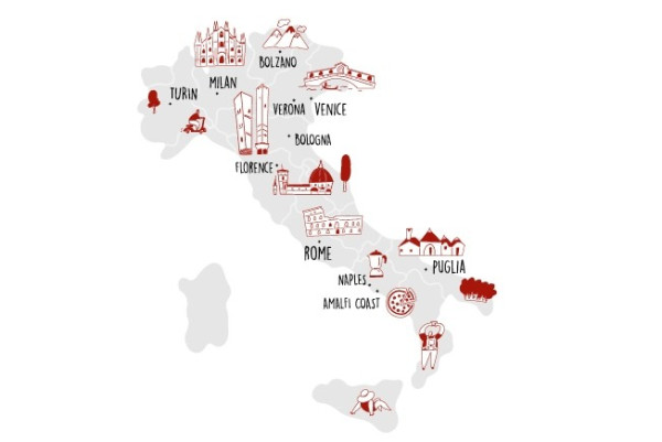 來源：美麗華旅遊、意大利高鐵