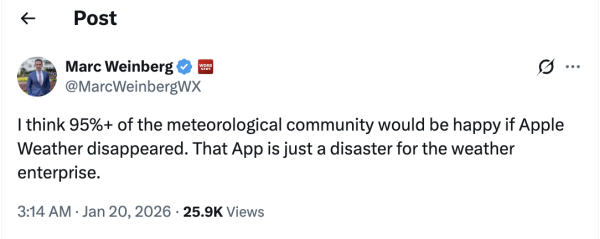 着錯衫唔係你問題？iPhone 天氣 App 被轟「災難級」唔準 逾9成氣象界人士盼其消失 【必裝1香港專用免費App】