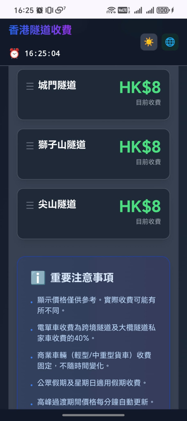 【必收藏】三隧分流隧道收費唔洗估 簡單網站即睇全港實時「海鮮價」