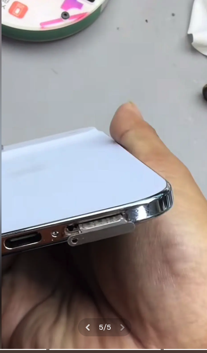 華強北再顯魔改神技 iPhone Air犧牲一物變插卡版 網民嘆為觀止：可以過大肥年【有片】