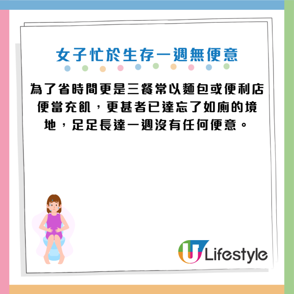 便秘｜40歲女只吃麵包輕食 一週無大便！用力排便恐爆血管 營養師教路便利店「一日通便餐單」救腸胃