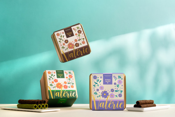 本地烘焙品牌Valerie推馬年新春禮盒 人氣茶味蛋捲/三大全新口味曲奇/限量賀歲糕點