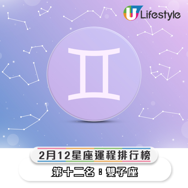星座運程2026｜2月十二星座運勢排行榜出爐！水瓶座事業旺將升職！4星座「命格硬」投資凶宅有機會發大財？