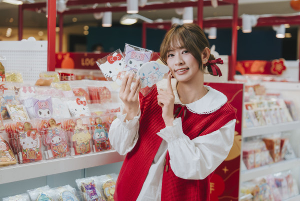 沙田新城市廣場「LOG-ON招財Lu神社」（相片由主辦單位提供）