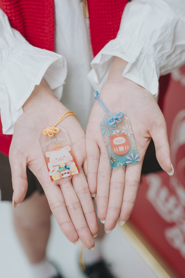 沙田新城市廣場「LOG-ON招財Lu神社」（相片由主辦單位提供）