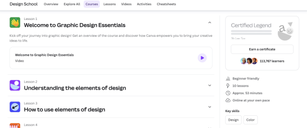 打工仔自我增值｜Canva開放12門免費課程！2大行業有專屬課程！線上彈性學習仲有得拎證書