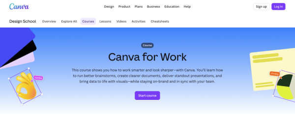 打工仔自我增值｜Canva開放12門免費課程！2大行業有專屬課程！線上彈性學習仲有得拎證書