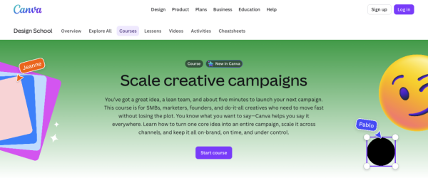 打工仔自我增值｜Canva開放12門免費課程！2大行業有專屬課程！線上彈性學習仲有得拎證書