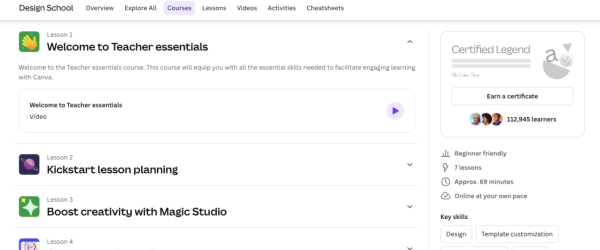 打工仔自我增值｜Canva開放12門免費課程！2大行業有專屬課程！線上彈性學習仲有得拎證書