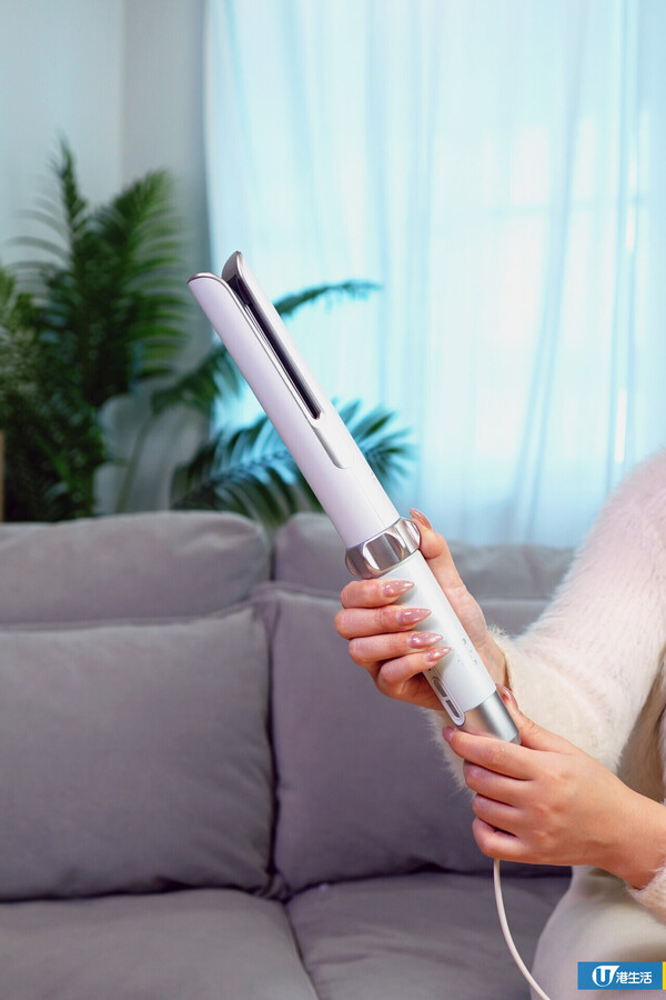 QUICO全新自動捲髮器+護髮風筒  一鍵捲出大波浪/革新霧化精油技術