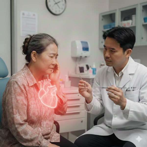 婆婆牙痛求醫驚揭心肌梗塞！醫生揭5大「奪命假牙痛」！左側牙痛+冒冷汗即Call白車