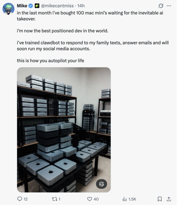 Mac mini 賣爆因為佢？一文睇清 Clawdbot 爆紅秘密 同ChatGPT、Gemini有咩唔同？【2日吸5萬星評價】