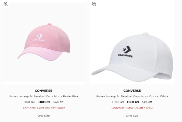 Converse激罕開倉低至4折！平底鞋/高筒鞋/厚底鞋$159起！棒球外套/風褸/運動外套/羽絨激減$600！