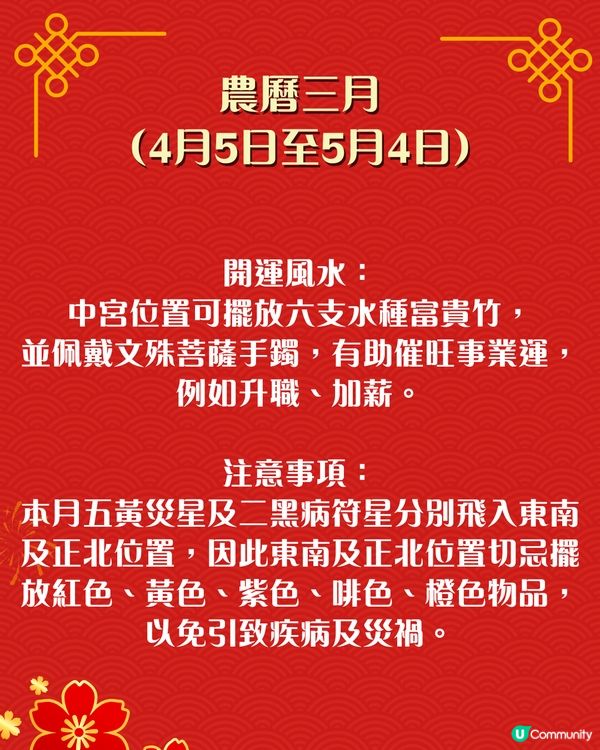 2026馬年開運錦囊｜唐碧霞：3月做2件事助升職加薪！附每月生肖財運排行榜+幸運色