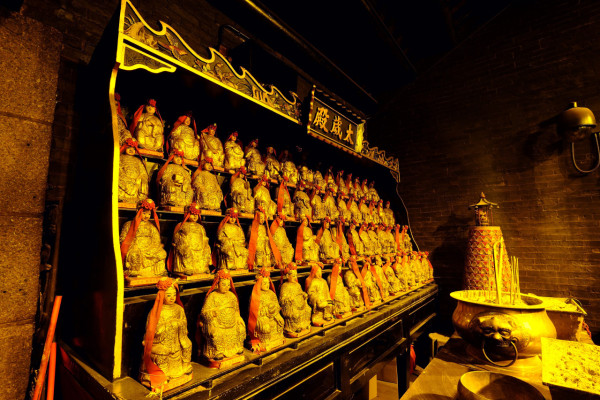 大坑蓮花宮算命（圖片來源︰大坑蓮花宮）