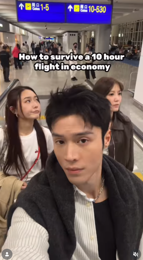 丁子朗道歉了|講者無心聽者有意 坐商務艙拍片被質疑炫富兩地網民負評