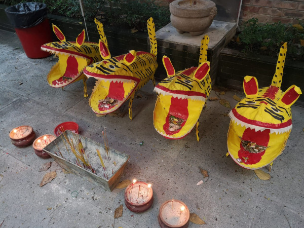 筲箕灣城隍廟求籤開運(圖片來源︰華人廟宇委員會)