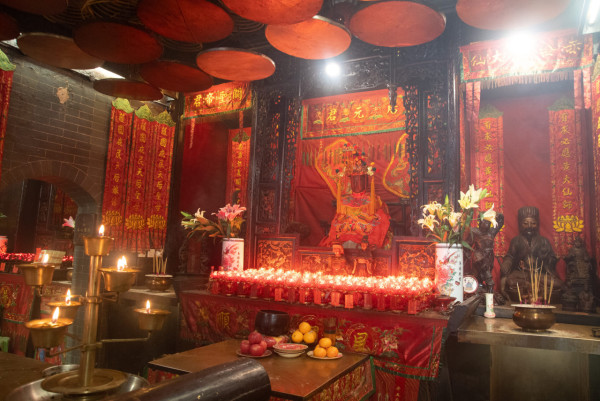 筲箕灣天后古廟行大運(圖片來源︰華人廟宇委員會)