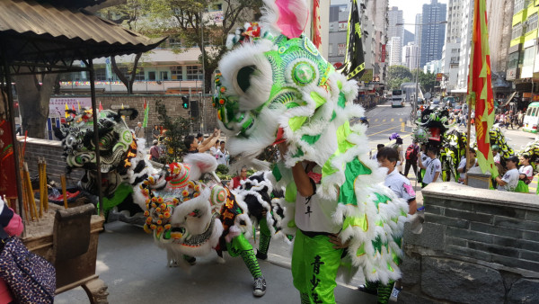 香港仔天后古廟除夕頭炷香(圖片來源︰華人廟宇委員會)
