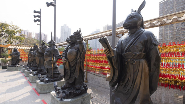 嗇色園黃大仙祠上頭炷香(圖片來源︰嗇色園)