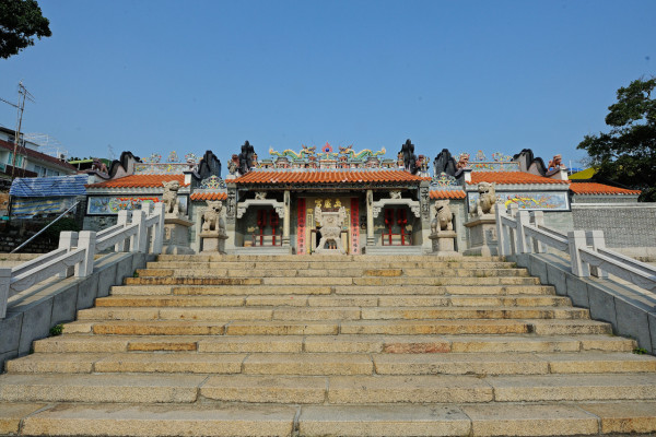 長洲玉虛宮(北帝廟)求長壽/保佑小朋友(圖片來源︰華人廟宇委員會)