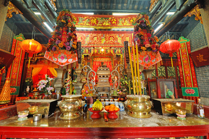 大澳楊侯古廟祈求子嗣福氣(圖片來源︰華人廟宇委員會)