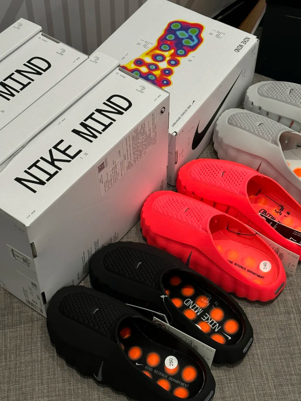 Nike拖鞋變身「腳底按摩器」？22個節點刺激大腦！網民：踩屎感天花板