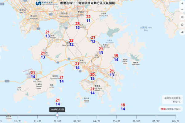 天氣預報｜季候風周末殺到！周日氣溫急跌至最低10度「寒流快閃」天文台料下周回暖潮濕